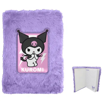 Hello Kitty Kuromi Plüsch A5 Notizbuch Produktfoto