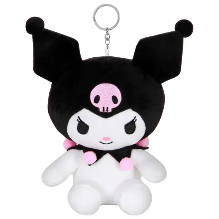 Hello Kitty Kuromi Plüsch-Schlüsselanhänger 15cm Produktfoto