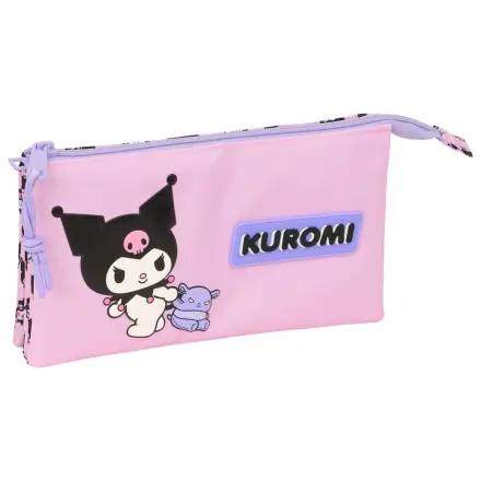 Hello Kitty Kuromi Dreifach-Mäppchen Produktfoto