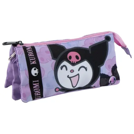 Hello Kitty Kuromi Dreifach-Mäppchen Produktfoto