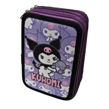 Hello Kitty Kuromi Dreifaches Mäppchen termékfotója