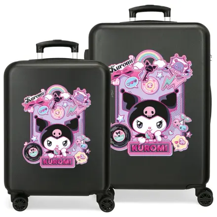 Hello Kitty Kuromi Wonder Set 2 ABS Trolley-Koffer 55-65cm Produktfoto