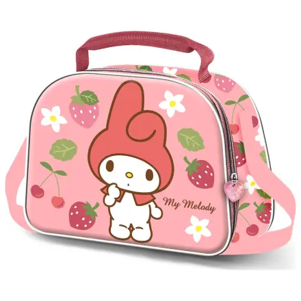 Hello Kitty My Melody Früchte 3D Lunchtasche Produktfoto