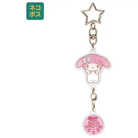 Hello Kitty My Melody Krebs Astrologisches Symbol Schlüsselanhänger Produktfoto