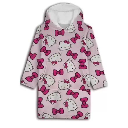 Hello Kitty oversize Sweatshirt-Mantel für Kinder koralle Produktfoto
