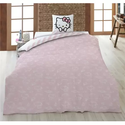 Hello Kitty Baumwoll Bettbezug Bett 90cm Produktfoto