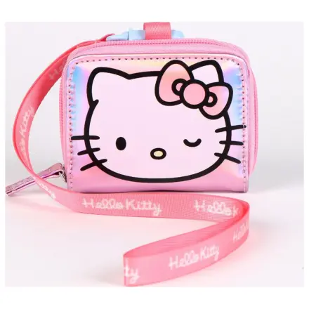 Hello Kitty Rosa Irisierendes Portemonnaie Produktfoto