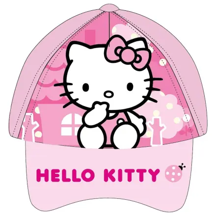Hello Kitty Pink Town Kinder Baseballkappe 53 cm Produktfoto