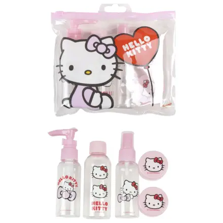 Hello Kitty Pink Reise Hygiene Set Produktfoto