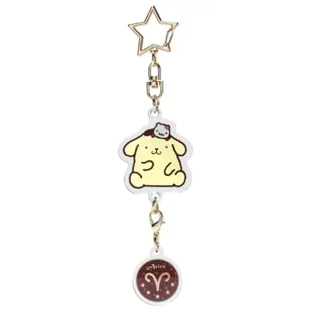 Hello Kitty Pompompurin Aries Astrologisches Symbol Schlüsselanhänger Produktfoto