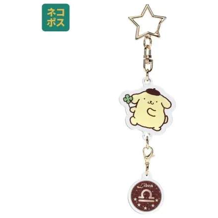 Hello Kitty Pompompurin Waage Astrologisches Symbol Schlüsselanhänger Produktfoto