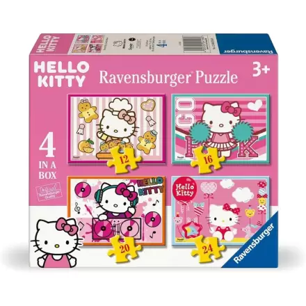 Hello Kitty Puzzle 12-16-20-24 Teile Produktfoto