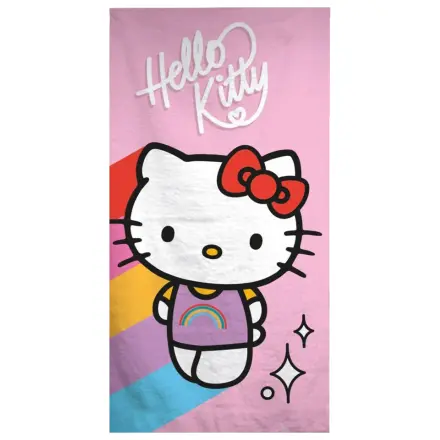Hello Kitty Rainbow Handtuch Produktfoto