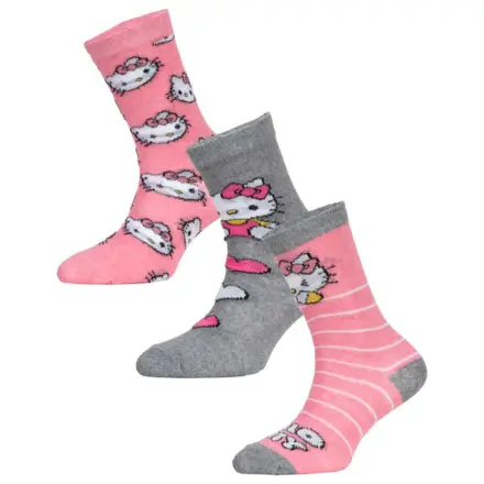 Hello Kitty Rose Kinder Socken 31/34 Produktfoto