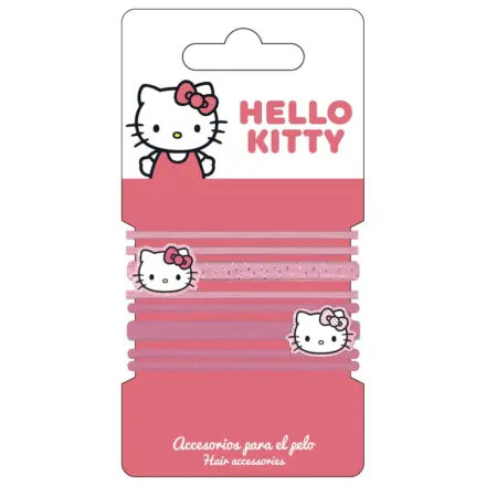Hello Kitty Sweet Haargummis Set 8-teilig Produktfoto