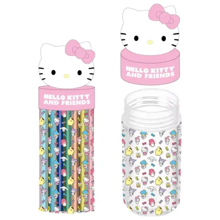 Hello Kitty Pink 18-teiliges Filzstift-Set im 3D-Halter Produktfoto