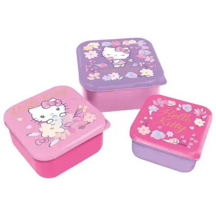 Hello Kitty Snackboxen 3 Stk. Produktfoto