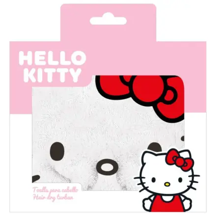 Hello Kitty White Haar Handtuch Produktfoto