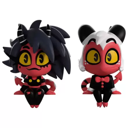 Helluva Boss Vinyl Figuren Millie & Moxxie Monitor Buddiez Produktfoto