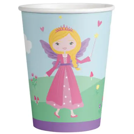 Princesses Papierbecher, 8 Stück, 250 ml Produktfoto