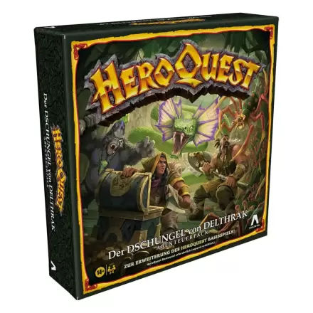 HeroQuest Brettspiel-Erweiterung Der Dschungel von Delthrak Abenteuerpack *Deutsche Version* termékfotója