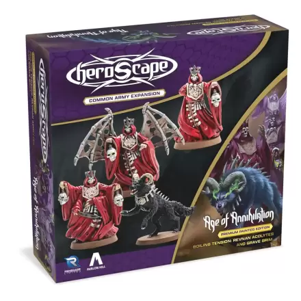 Heroscape Armee Erweiterung Boiling Tension: Revnan Acolytes & Grave Grim *English Version* Produktfoto