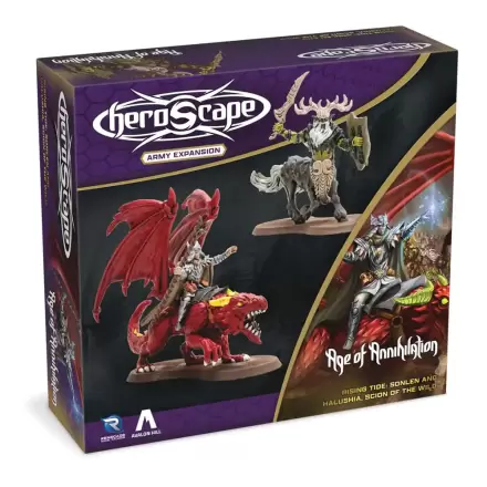 Heroscape Erweiterung Rising Tide - Sonlen & Halushia, Scion of the Wild Armee *English Version* Produktfoto