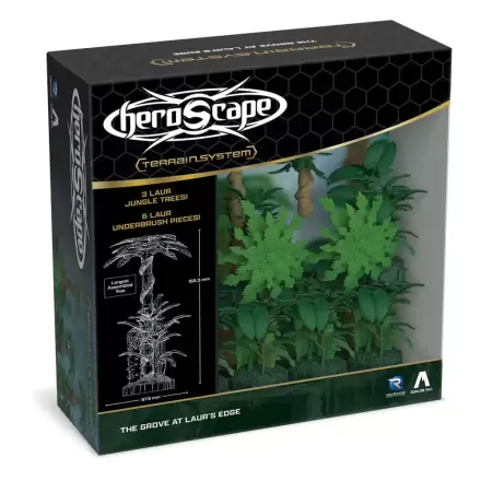 Heroscape Erweiterung The Grove at Laur's Edge Terrain *English Version* Produktfoto