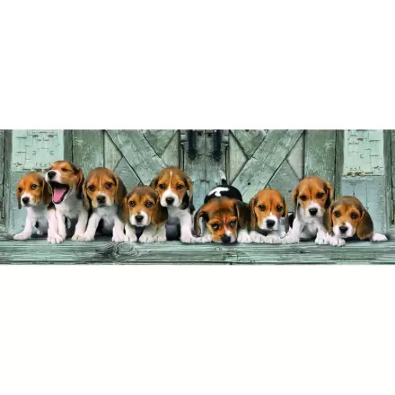 High Quality Beagles Panorama Puzzle 1000St termékfotója