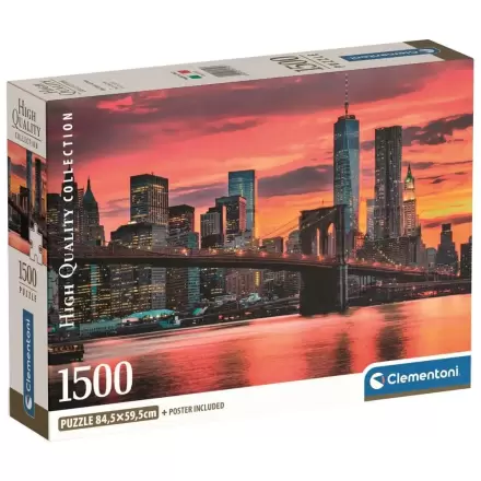 High Quality East River At Dusk Puzzle 1500St Produktfoto