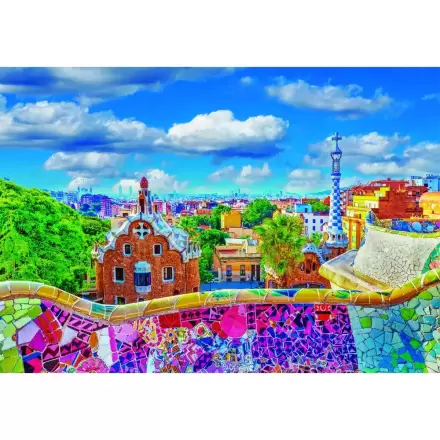 High Quality Park Guell Barcelona Puzzle 1000St termékfotója