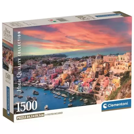 High Quality Picturesque Procida Island Puzzle 1500St Produktfoto