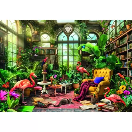 High Quality The Greenhouse Library Puzzle 1000St termékfotója