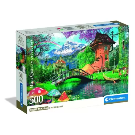 High Quality The Old Shoe House Puzzle 500St termékfotója