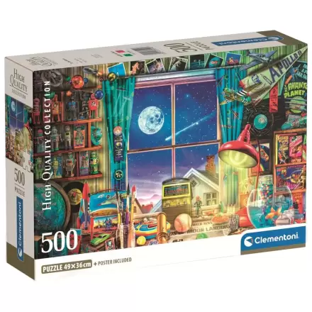 High Quality To The Moon Puzzle 500St Produktfoto