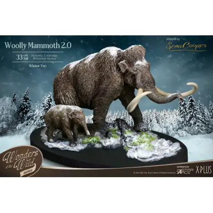 Historic Creatures The Wonder Wild Series Statue The Woolly Mammoth 2.0 22 cm termékfotója