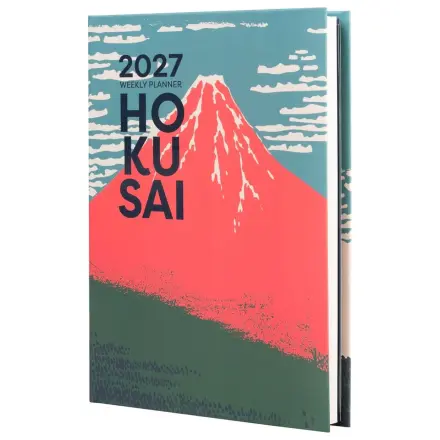 Hokusai akademischer Planer 2026/27 A5 *englische Version* Produktfoto