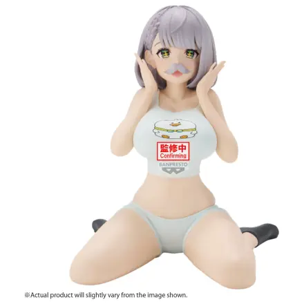Hololive Shirogane Noel Relax Time Figur 12 cm Produktfoto