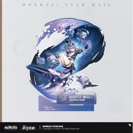 Honkai: Star Rail Acryl Figur Silver Wolf 17 cm termékfotója