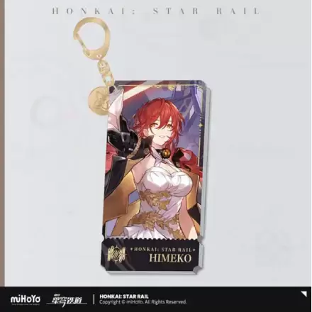 Honkai: Star Rail Charakter Acryl Schlüsselanhänger Himeko 9 cm termékfotója