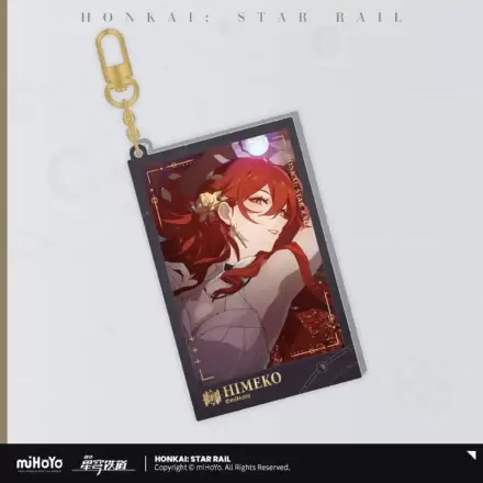 Honkai: Star Rail Countdown Departure Series Acryl Schlüsselanhänger Himeko Glitter 9 cm Produktfoto