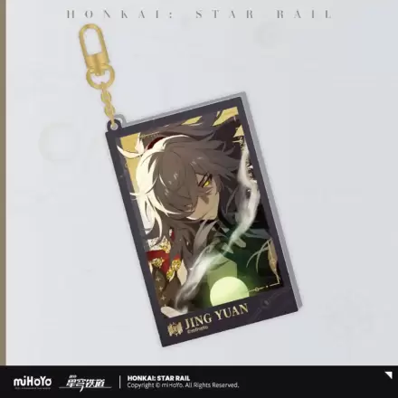 Honkai: Star Rail Countdown Departure Series Acryl Schlüsselanhänger Jing Yuan Glitter 9 cm Produktfoto