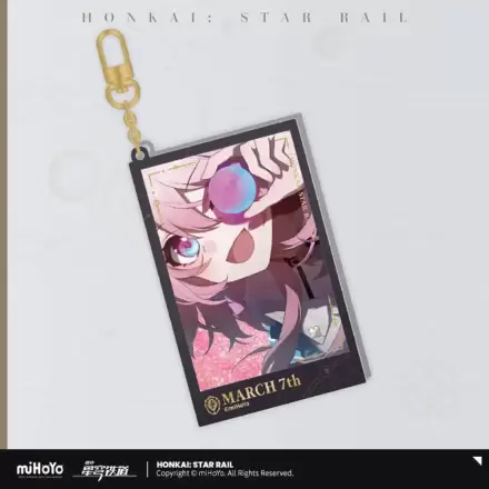 Honkai: Star Rail Countdown Departure Series Acryl Schlüsselanhänger March 7th Glitter 9 cm Produktfoto