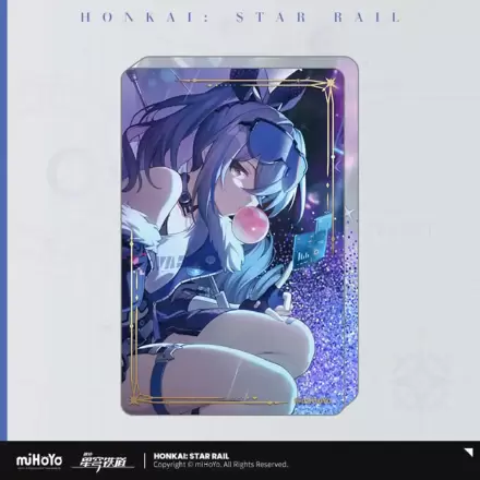 Honkai: Star Rail Light Cone Acryl Ornament mit Glitter: Incessant Rain 9 cm Produktfoto