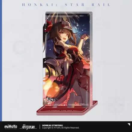 Honkai: Star Rail Light Cone Acryl Ornament mit Glitter: Sparkle Early Escapade 15 cm Produktfoto