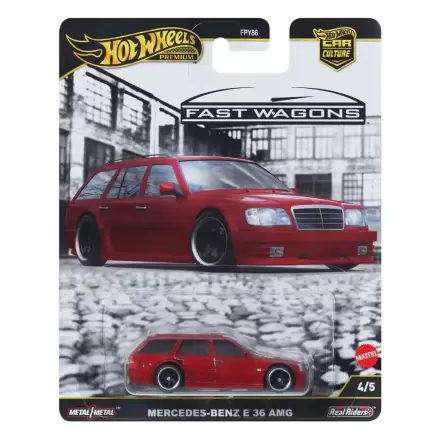 Hot Wheels Premium Car Culture Diecast Fahrzeug 1/64 Mercedes-Benz E 36 AMG Produktfoto