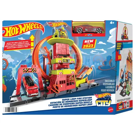 Hot Wheels City Super Feuerwehrstation Spielset Produktfoto