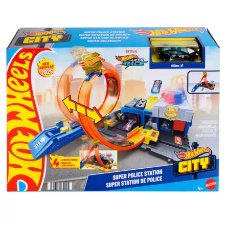 Hot Wheels City Super Police Station Spielset termékfotója