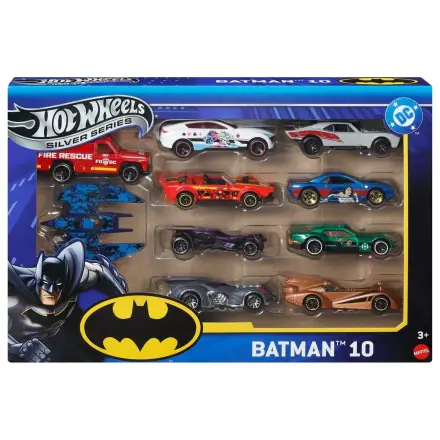 Hot Wheels DC Universe Batman Pack mit 10 Fahrzeugen Produktfoto