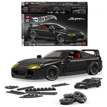 Hot Wheels Elite Mattel Brick Shop Bausatz 1/16 '94 Toyota Supra MKIV Produktfoto